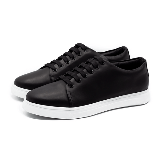 Minimal Black Sneaker | WLS-12B