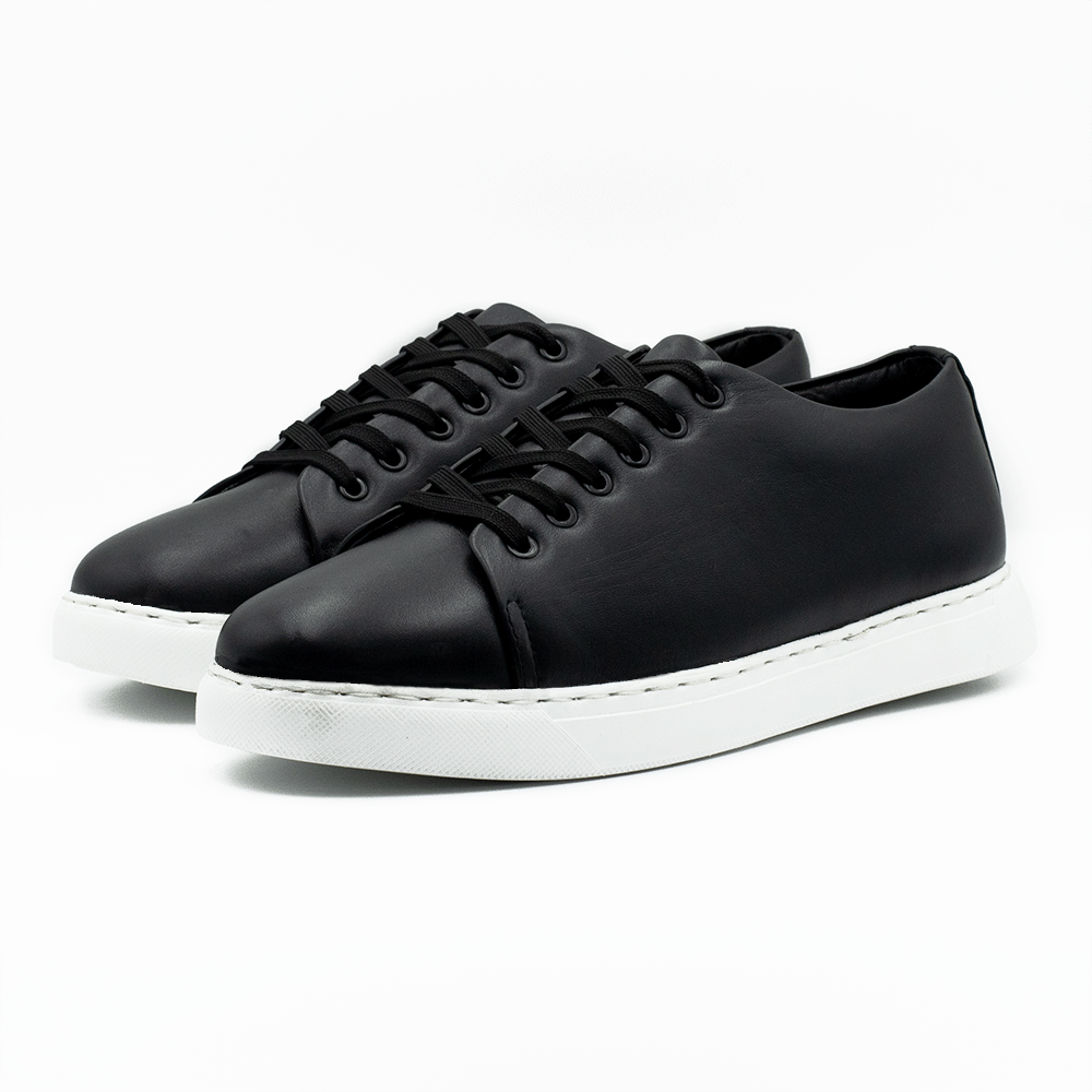 Minimal Black Sneaker | WLS-12B